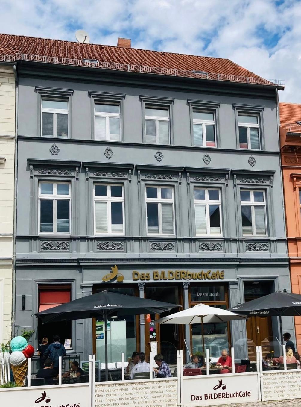 Das Bilderbuchcafe - Ferien Apartment No 5 - Markt 7 Havelberg Exterior photo